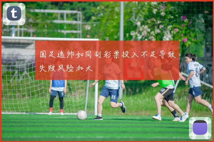 国足选帅如同刮彩票投入不足导致失败风险加大